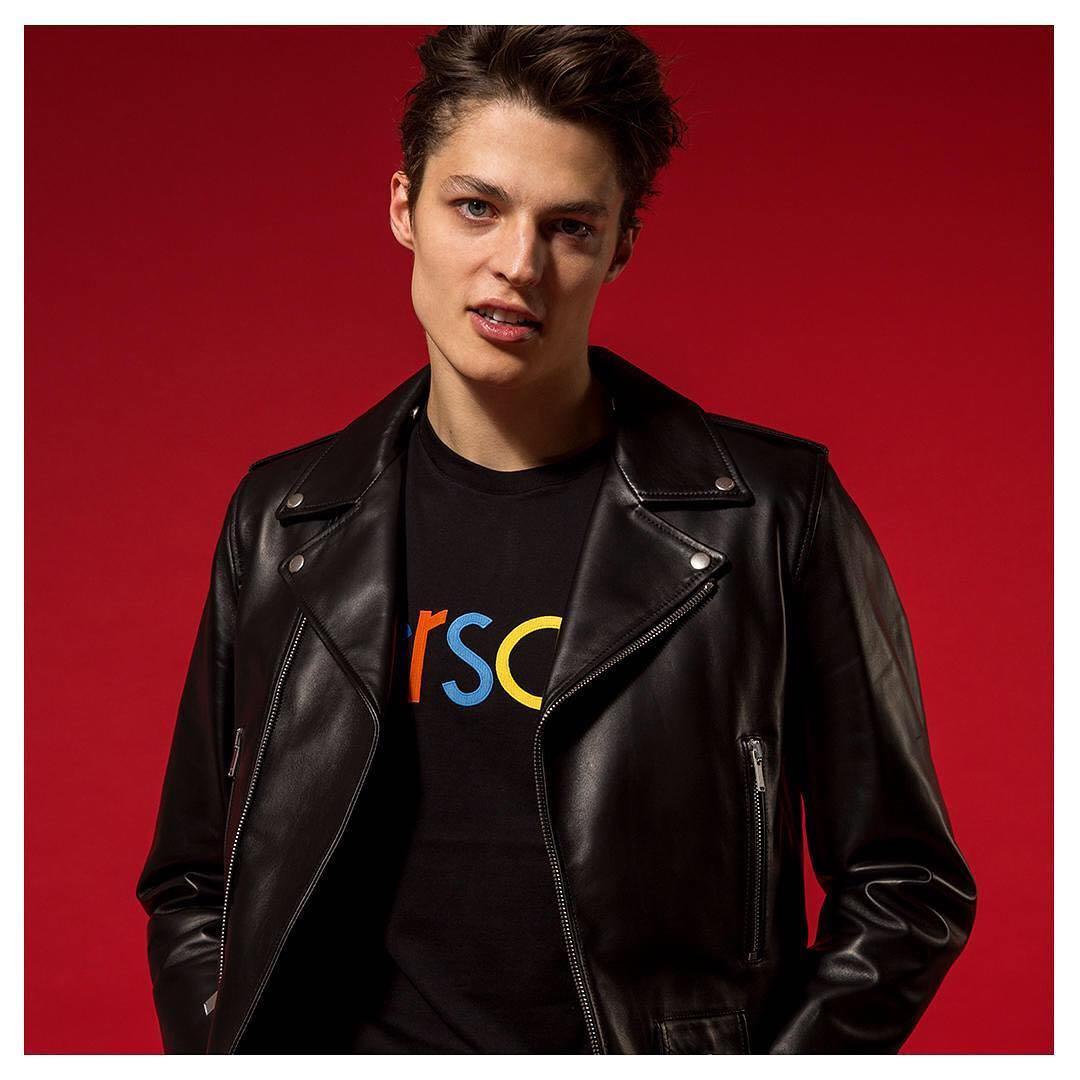 SAINT LAURENT Classic Motorcycle Puffer Jackets Black