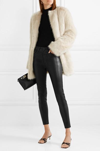 L'AGENCE Margot High Waist Crop Jeans In Midnight