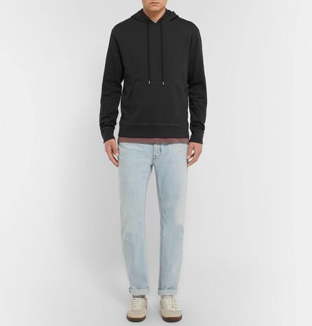 MONTBLANC Tweed-effect Reversible Belt In Black