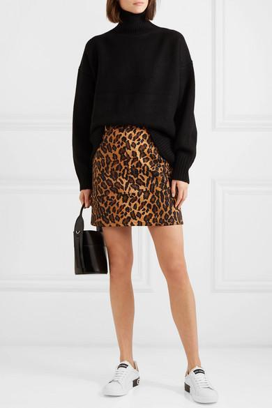 DOLCE & GABBANA Dolce And Gabbana White And Gold Portofino Logo Sneakers