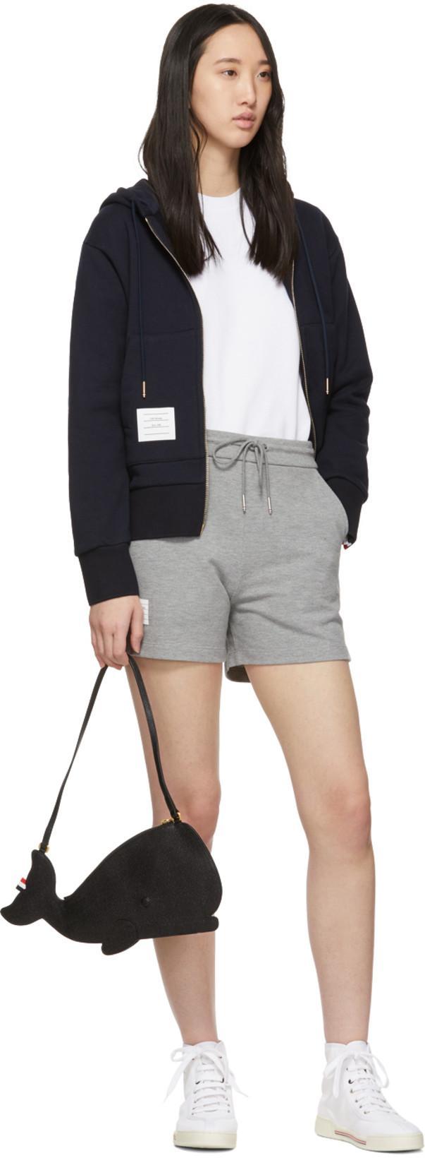 THOM BROWNE Relaxed-fit Cotton T-shirt In White