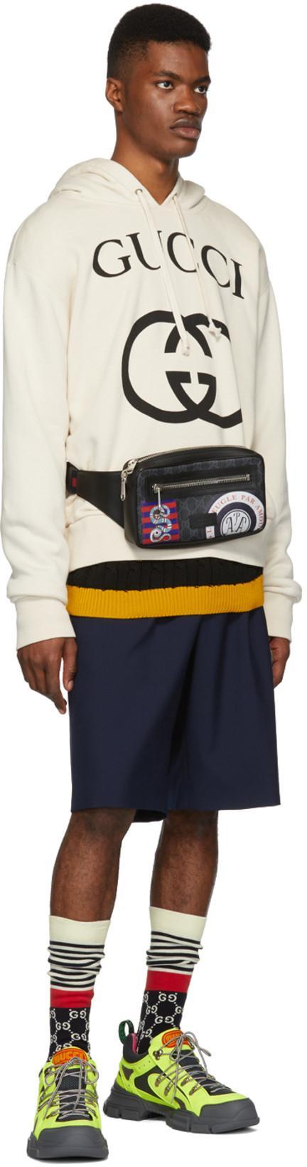 GUCCI Off-white Interlocking G Hoodie