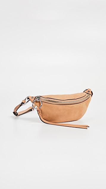 MARC JACOBS 'the Snapshot' Black Shoulder Bag With Metal Logo At The Front