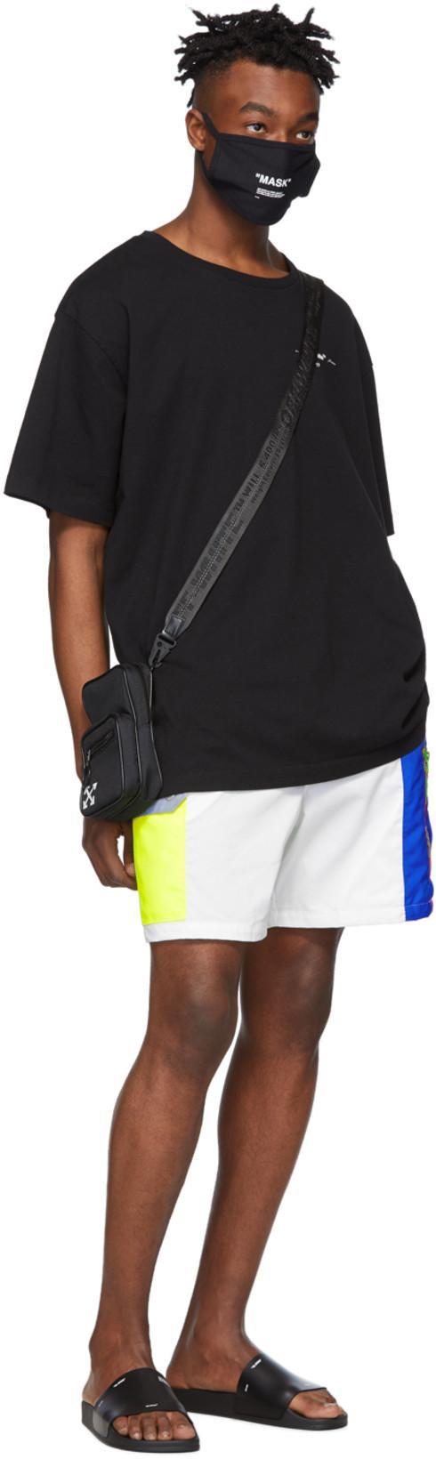 OFF-WHITE Rubber Slides For Left And Right In Black