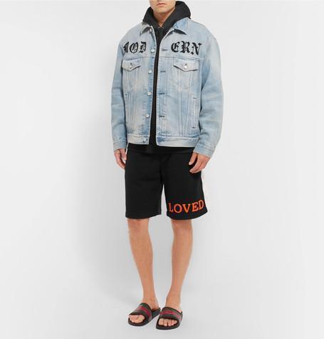 GUCCI Pantoletten Mit Webdetail In Black