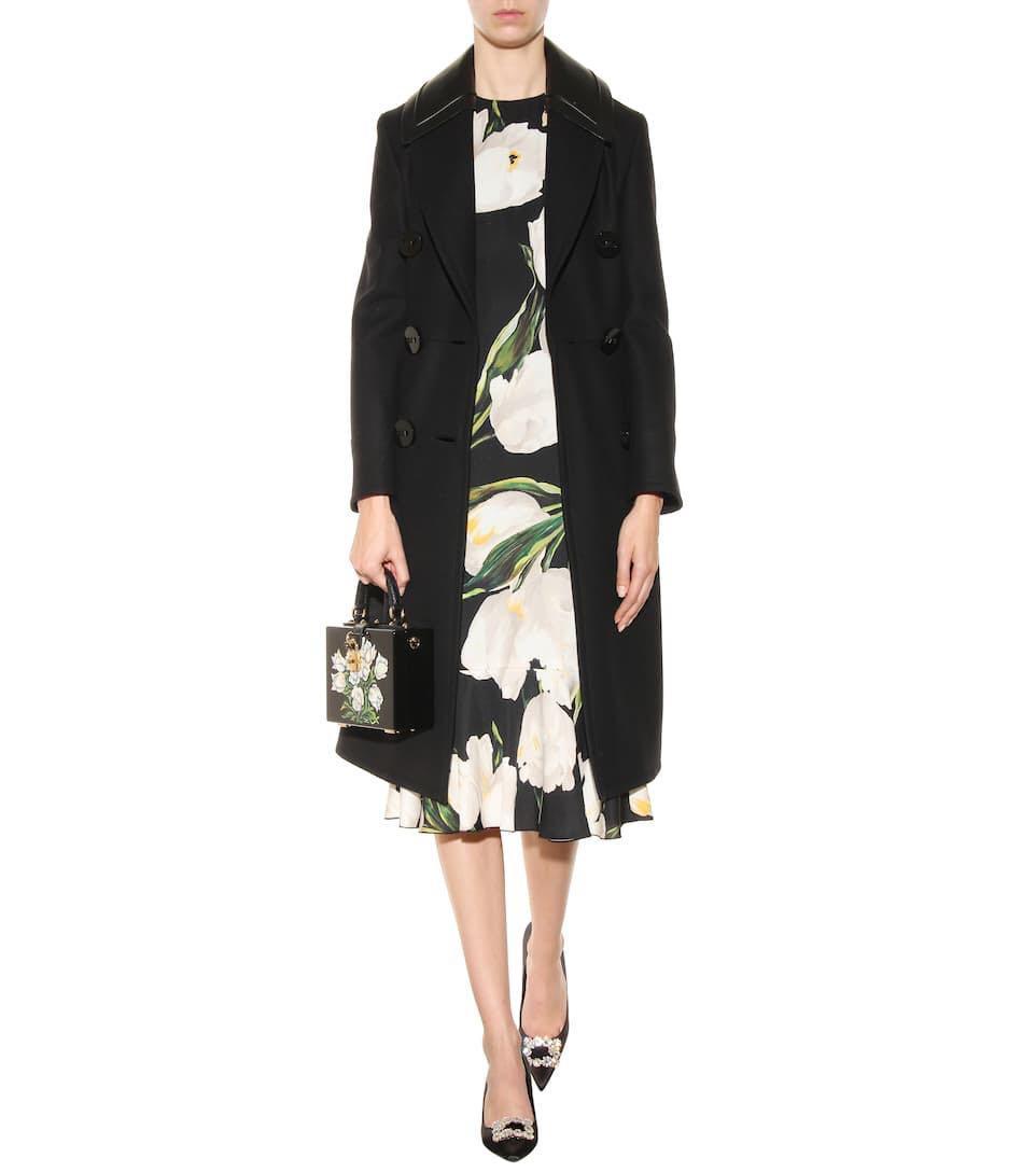 ROGER VIVIER Embellished Satin Pumps In Black