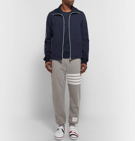 THOM BROWNE Oversized Short Sleeves T-shirt In Black