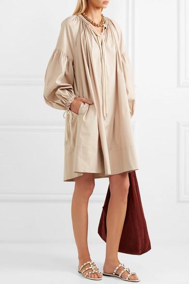 VALENTINO GARAVANI Valentino Rockstud Leather Sandal In White