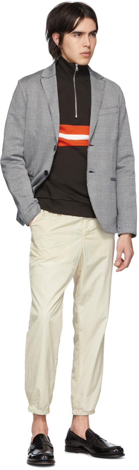 CHURCH'S Tunbridge Fume Navy Loafers In Black