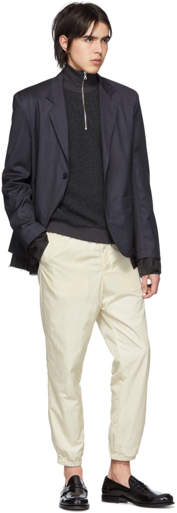 CHURCH'S Tunbridge Fume Navy Loafers In Black