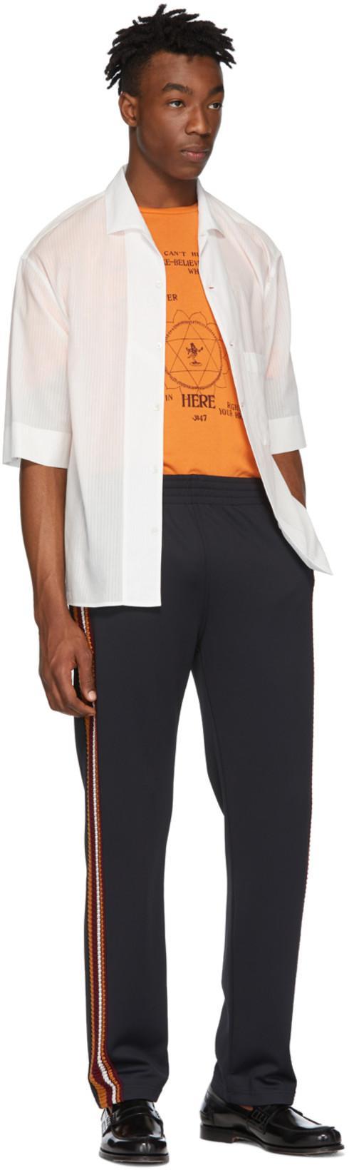 CHURCH'S Tunbridge Fume Navy Loafers In Black