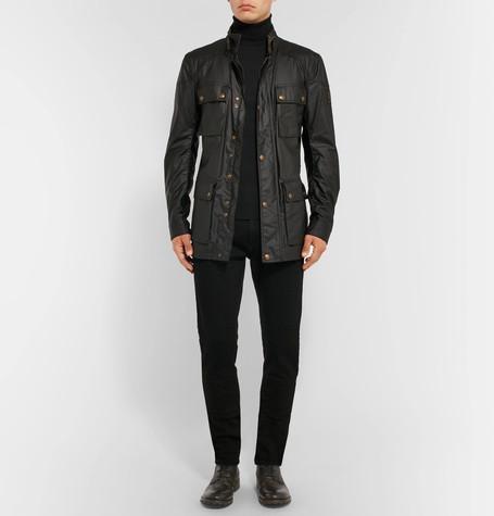BELSTAFF Trailmaster Waxed Jacket Black