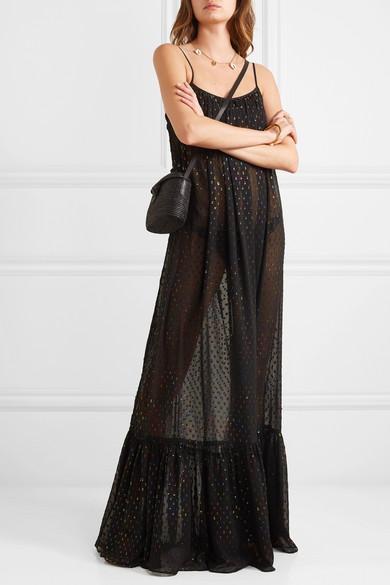 HUNZA G Black Stretch Nylon Jean Bikini In Multi