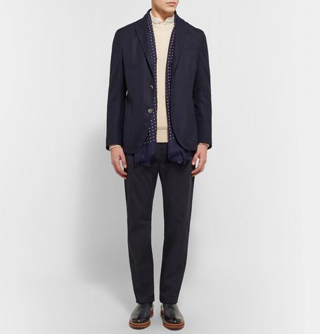 RAG & BONE Classic Slubbed Cotton-jersey Henley T-shirt In White