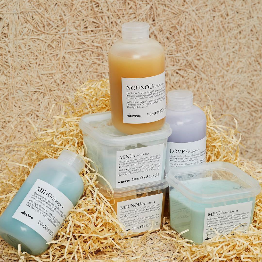 DAVINES Nounou Shampoo Essential Haircare In Yellow