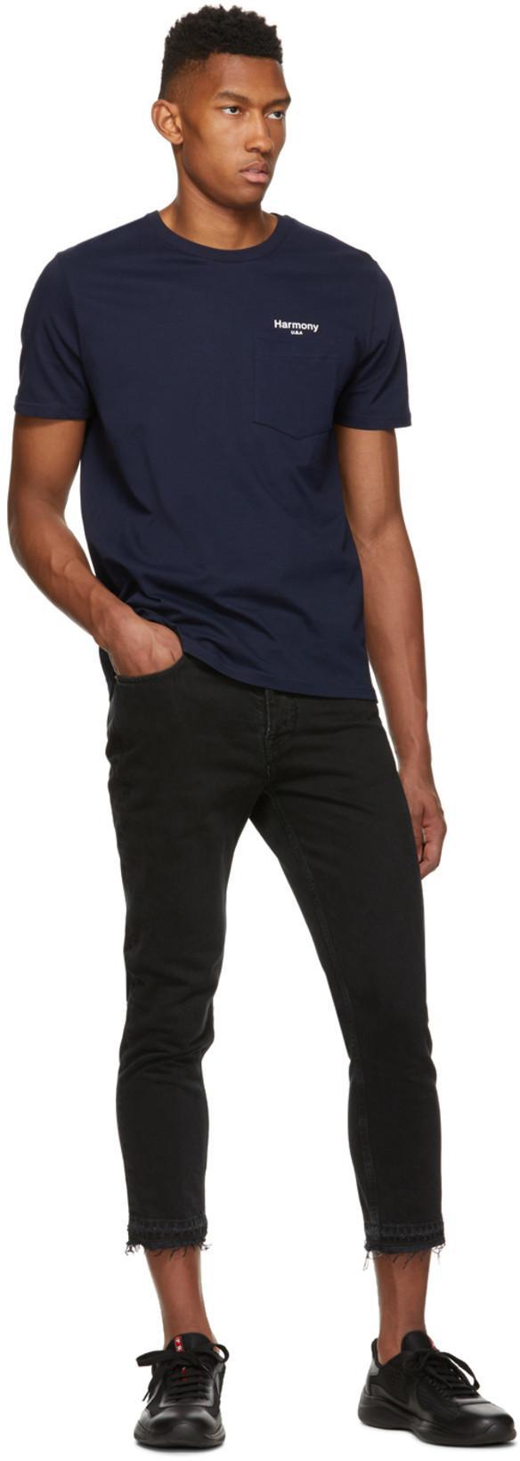 PRADA Black Leather New Americas Cup Sneakers