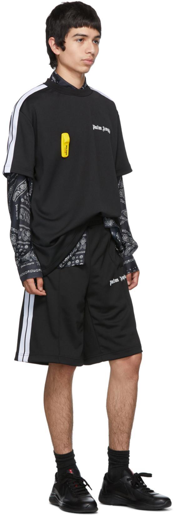 PRADA Black Leather New Americas Cup Sneakers