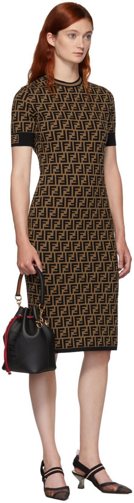 FENDI Tech Mesh Hummingbird Slingbacks Shoes In Multi