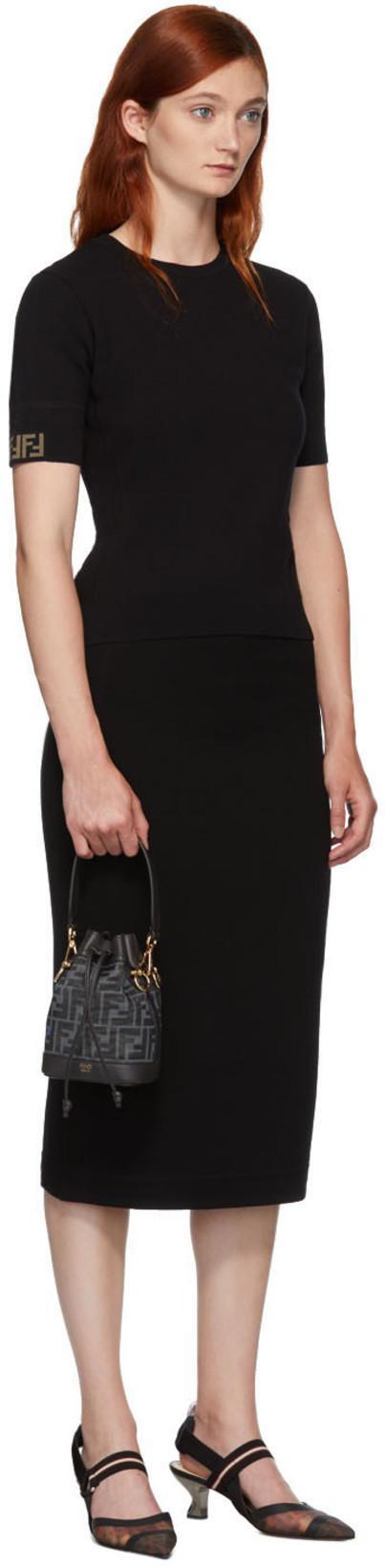 FENDI Tech Mesh Hummingbird Slingbacks Shoes In Multi