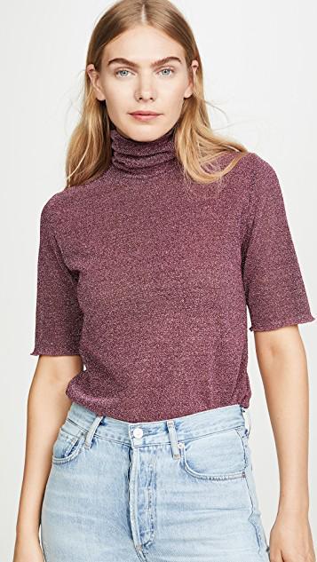 SAM EDELMAN Hazel Pointed Toe Pump Modern Ivory Leather In White