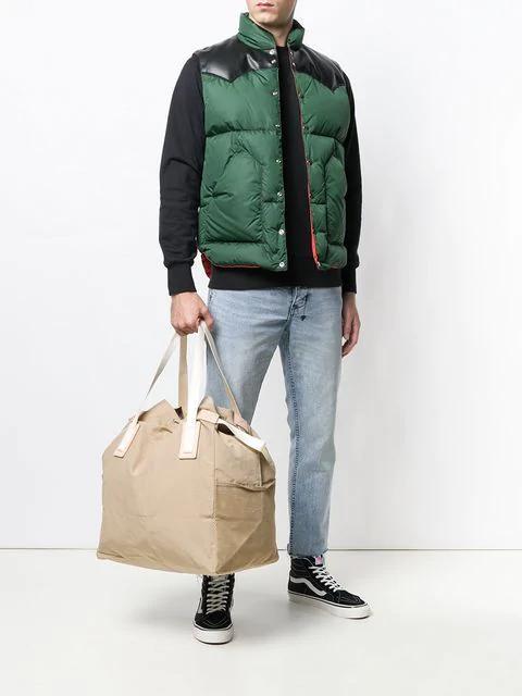 HENDER SCHEME Oversized Holdall In Neutrals
