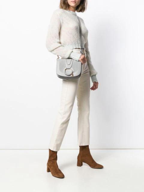 AQUAZZURA Camel Brown Saint Honore 50 Suede Ankle Boots