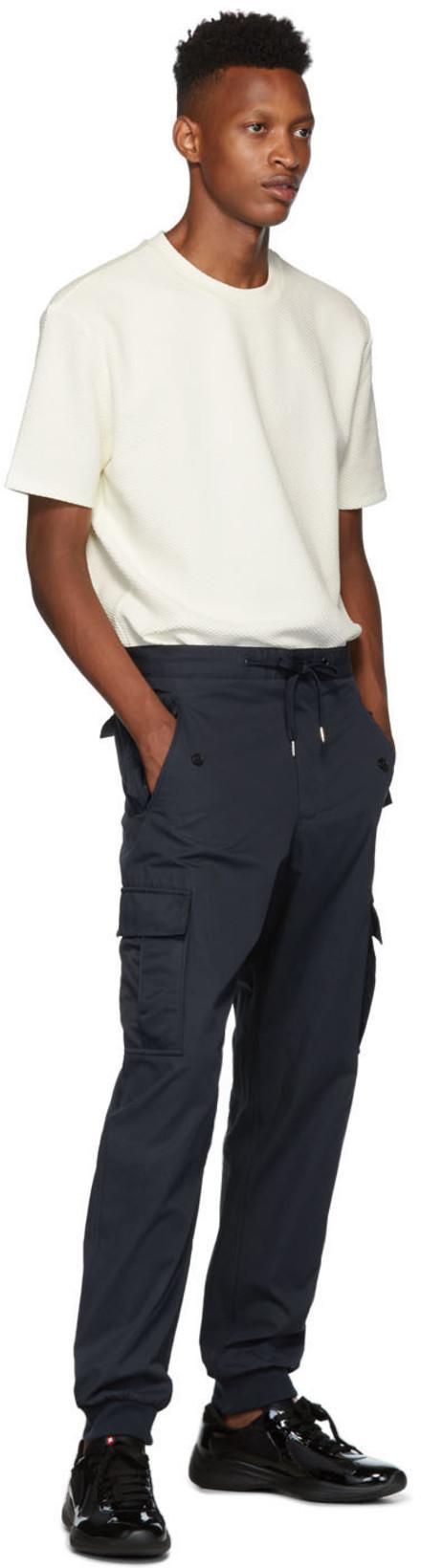 PRADA Black Leather New Americas Cup Sneakers