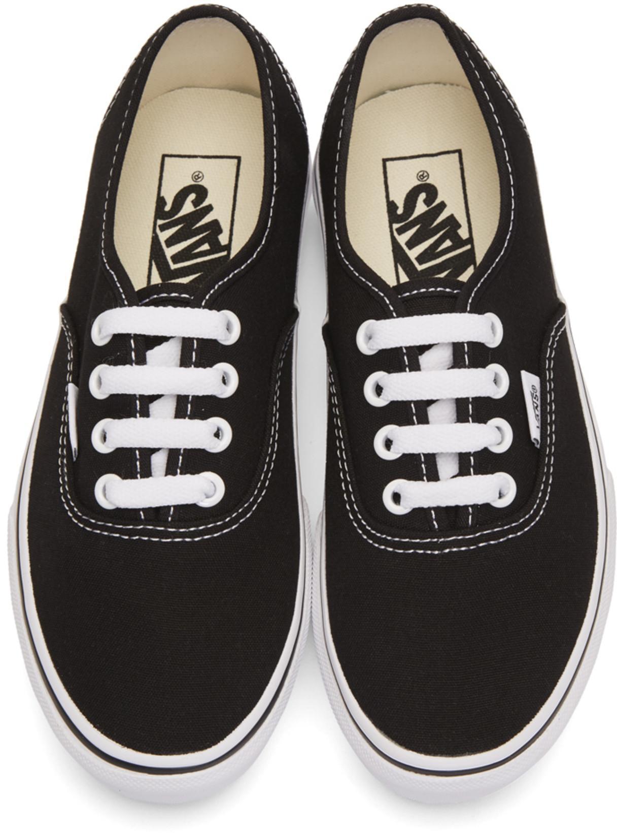 VANS Man Sneakers Black Size 8.5 Textile Fibers