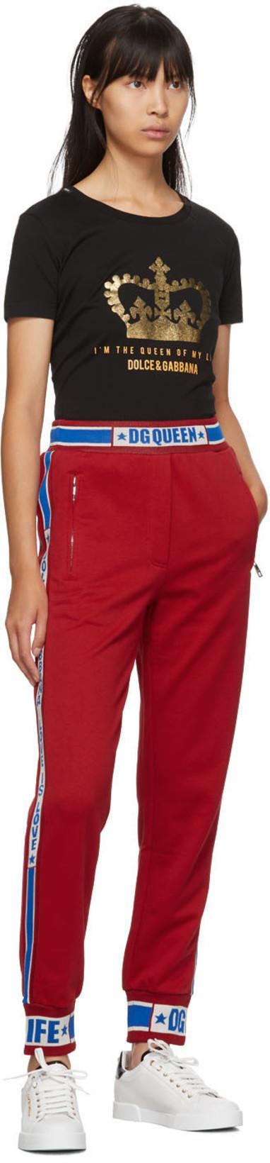 DOLCE & GABBANA Dolce&gabbana White And Gold Low Sneakers