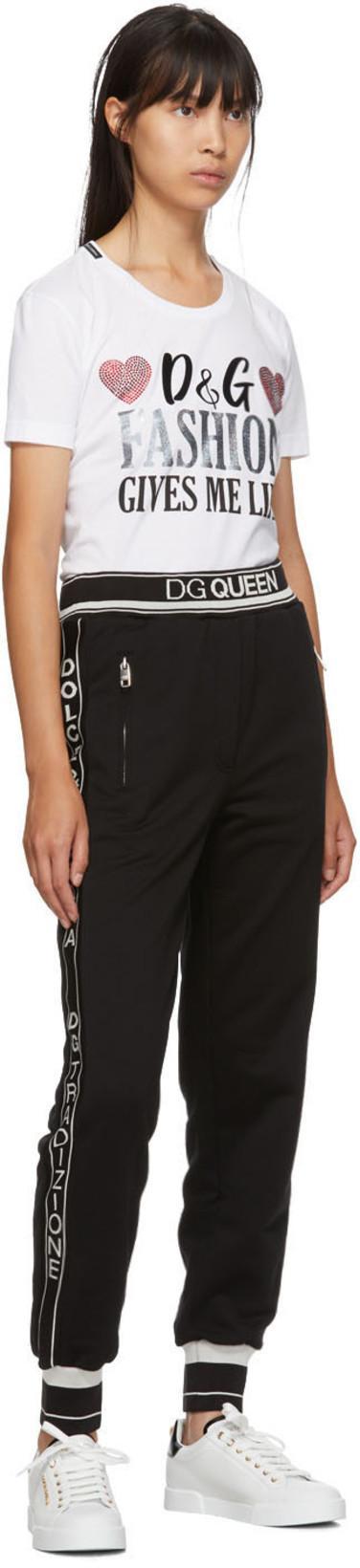 DOLCE & GABBANA Dolce&gabbana White And Gold Low Sneakers