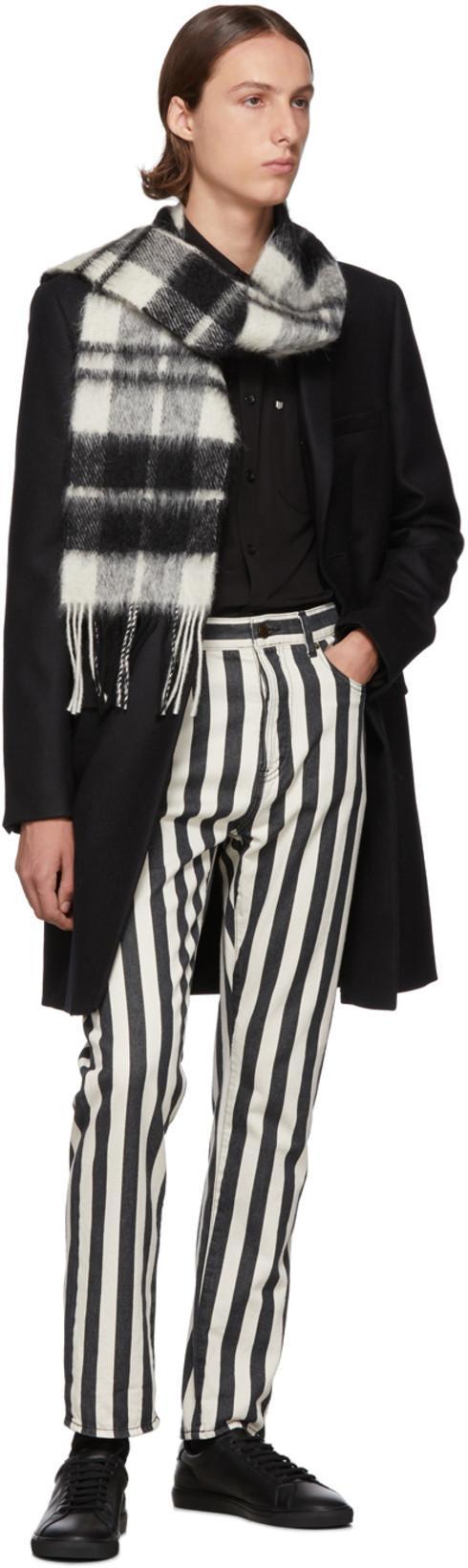 SAINT LAURENT Andy Black Leather Sneakers