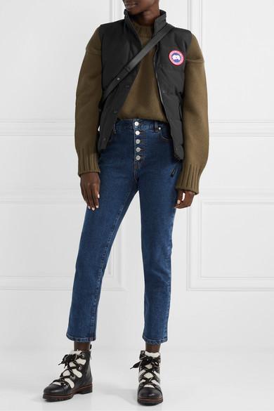 CANADA GOOSE Black Nylon Freestyle Vest