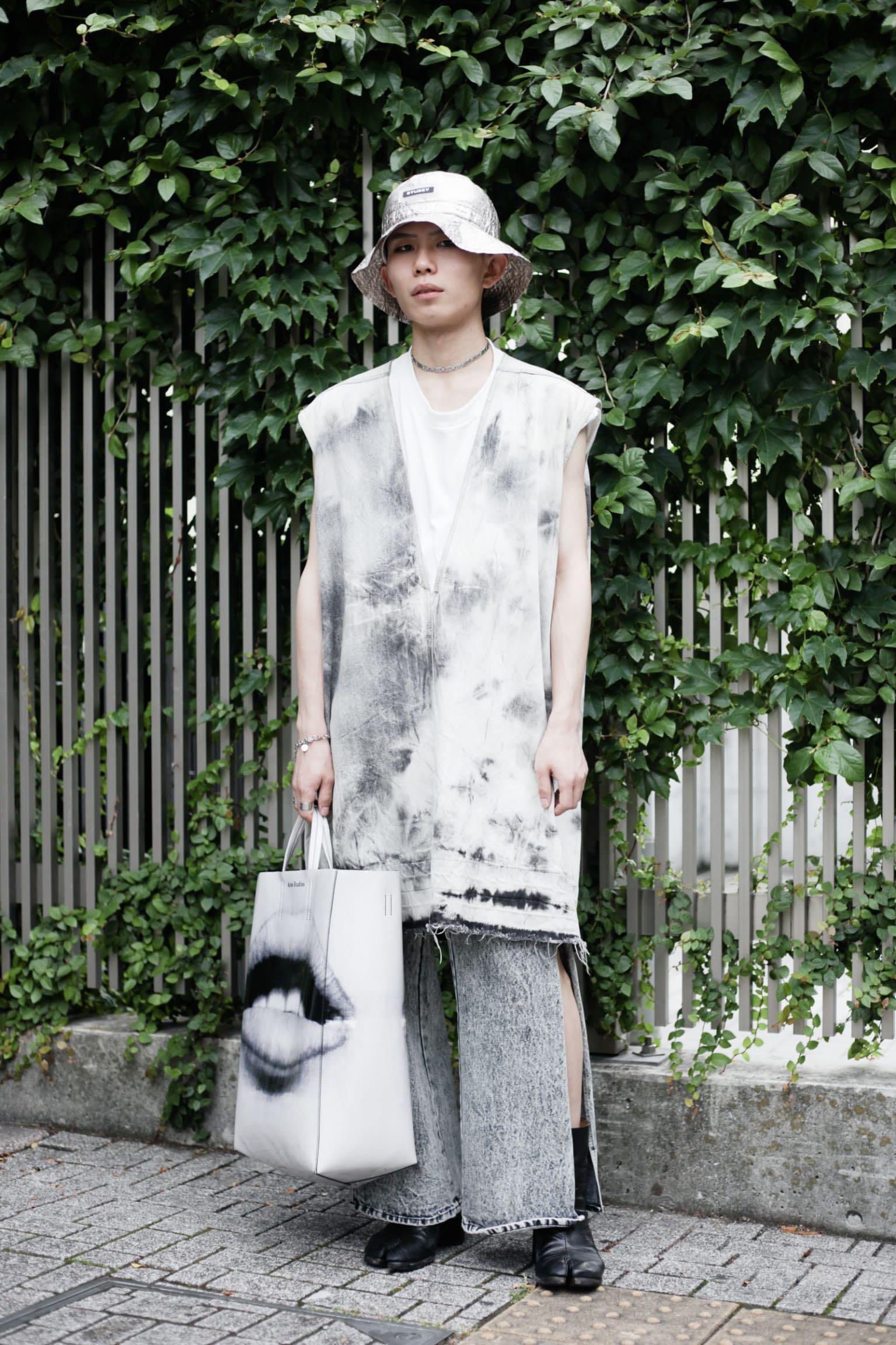 MAISON MARGIELA Vintage Leather Tabi Boots In Black