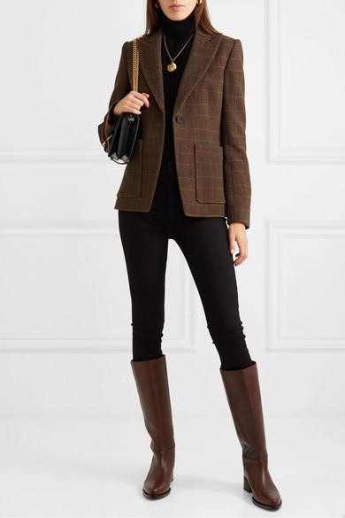 WOLFORD Aurora Modal-blend Jersey Turtleneck Top In Black