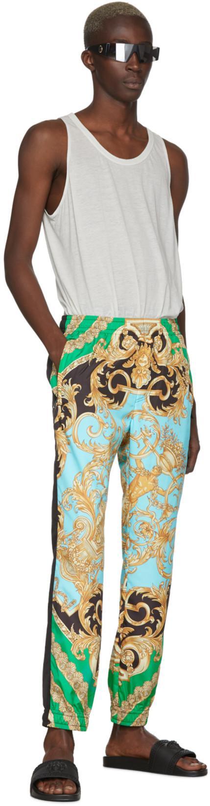 VERSACE Palazzo Rubber Slides In Black