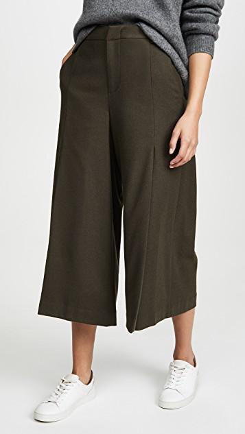 MONROW V-neck Short-sleeve Slub Jersey Tee In White