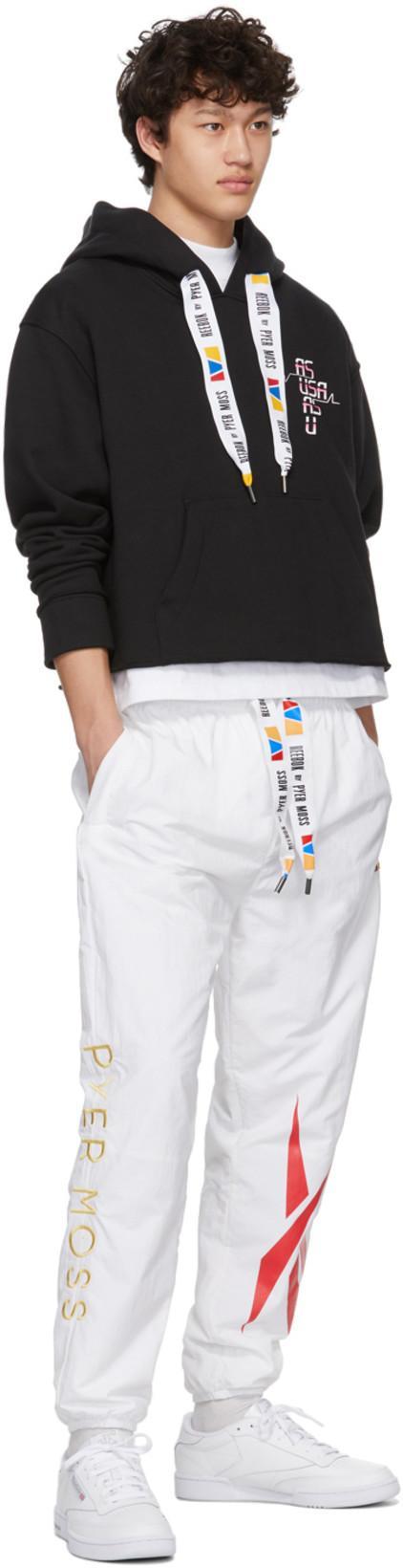 REEBOK Round Toe Low-top Casual Shoes In White