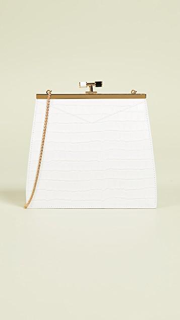 SAM EDELMAN Linnie Bit Flat Mules In White