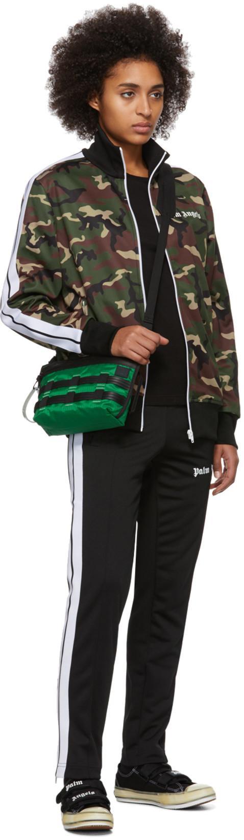 MONCLER Crewneck Cotton T-shirt Patch On Sleeve In Black