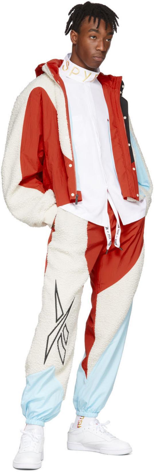 REEBOK Round Toe Low-top Casual Shoes In White