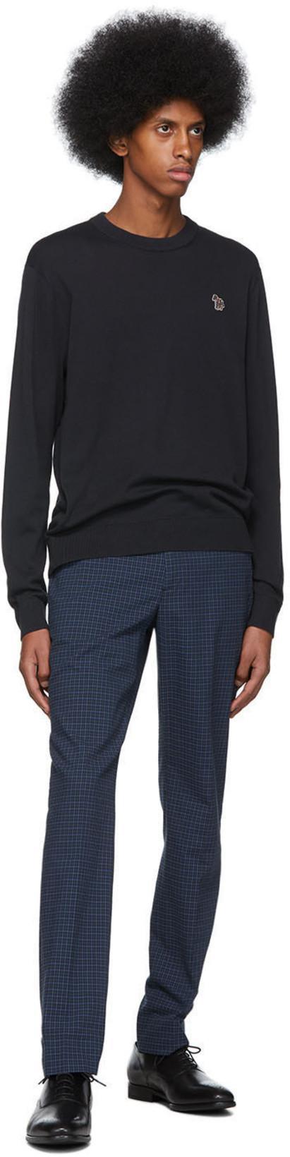 PS BY PAUL SMITH Ps Paul Smith Man Sweatshirt Midnight Blue Size Xl Organic Cotton