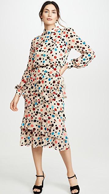 SCHUTZ Keefa Nubuck Ankle-strap Platform Sandals In Black