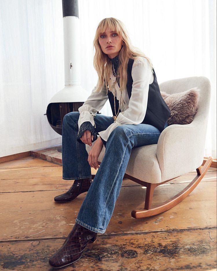 AGOLDE Pinch Waist Kick Jeans In Blue