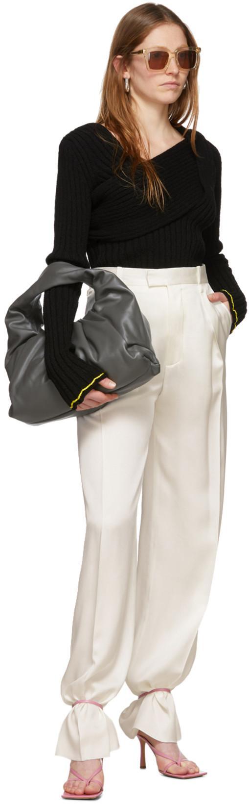 BOTTEGA VENETA Leather Sandals With Straps 10 Cm In 5593