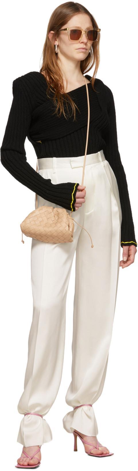 BOTTEGA VENETA Leather Sandals With Straps 10 Cm In 5593