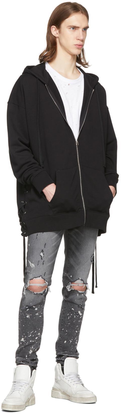 SAINT LAURENT Off-white Used-look Sl24 Sneakers