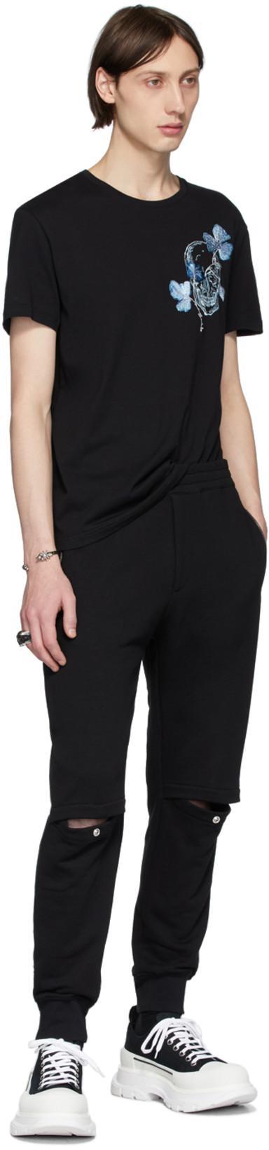 ALEXANDER MCQUEEN Alexander Mc Queen Black/white Tread Slick Shoes