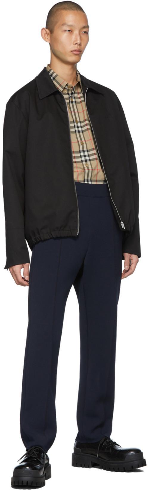 BURBERRY Cotton Shirt With Checked Pattern And Pockets In Multi