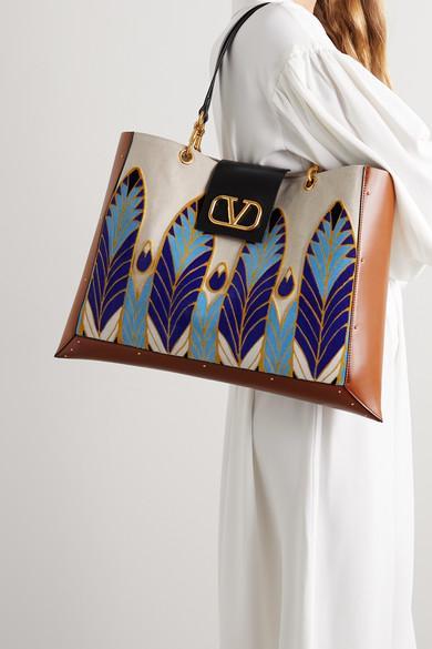 VALENTINO Pleated Silk-crepe Trench Coat In Blue