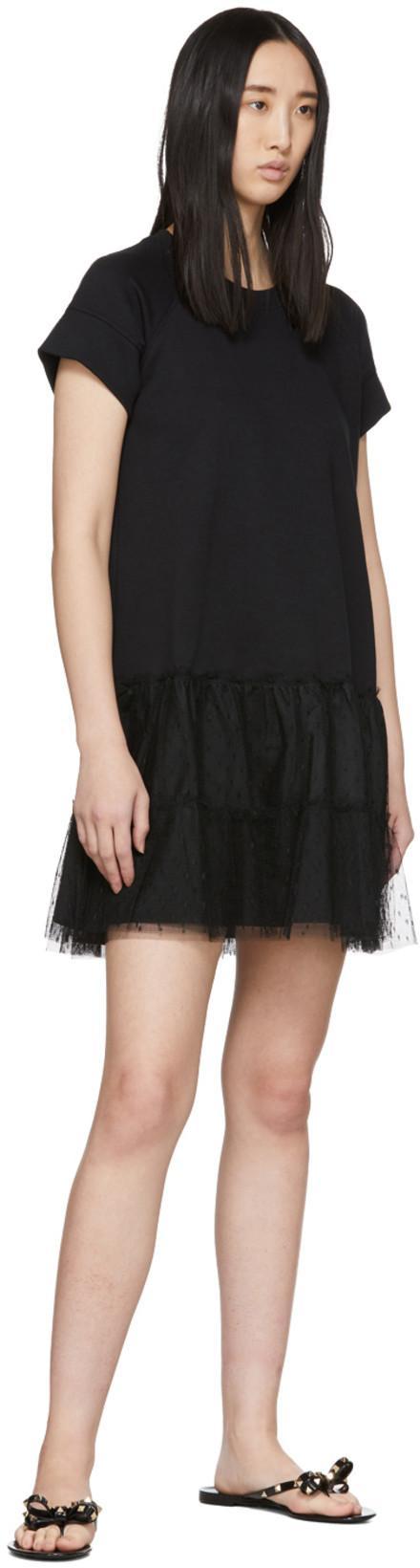 VALENTINO GARAVANI The Rockstud Rubber Flip Flops In Black